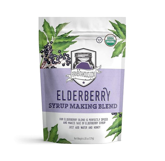 Fermentaholics | USDA Organic Dried Elderberry