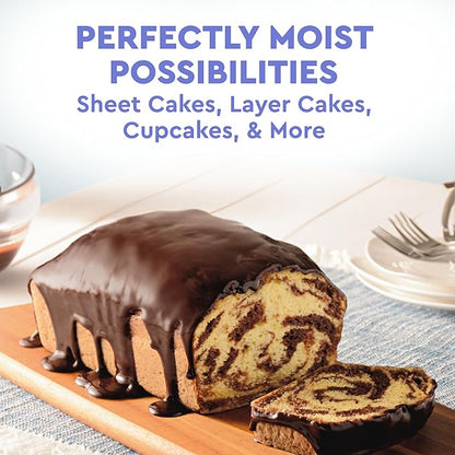Duncan Hines Signature Cake Mix, Fudge Marble, 15.25 oz