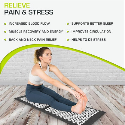 ProsourceFit Acupressure Mat and Pillow Set