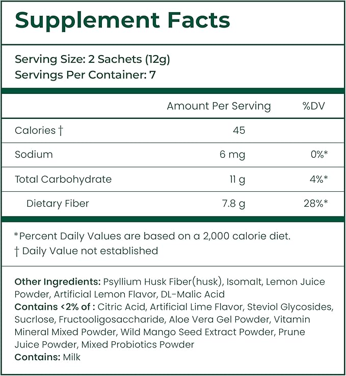 Newty Psyllium husk fiber 30 Pack