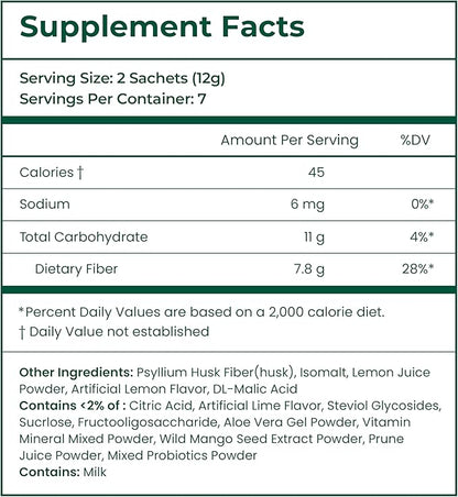 Newty Psyllium husk fiber 30 Pack