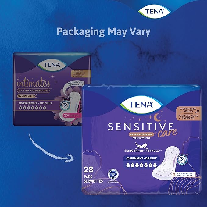 TENA Incontinence Pads, Bladder Control & 90 Count