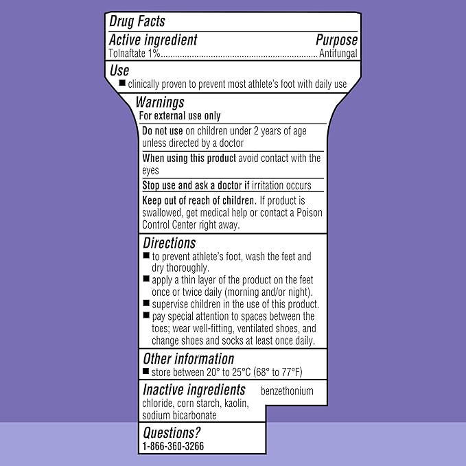 Lotrimin AF Athlete's Foot Daily Prevention 3 Ounce (90 Grams) 3)