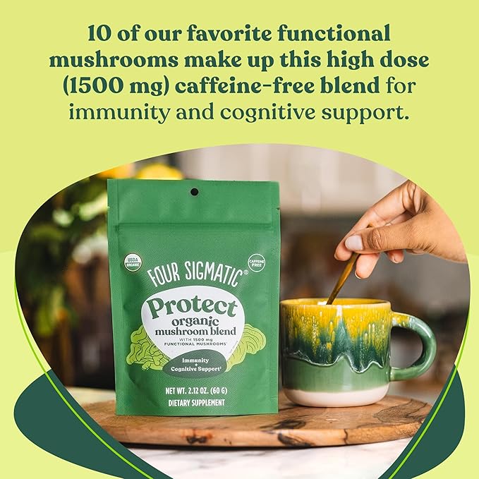 Mushroom Blend Defend Mix by Four Sigmatic 30 Servings
