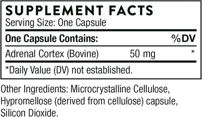 THORNE Adrenal Cortex 60 Capsules