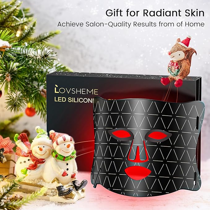 LED Face Mask Light Therapy, Enhance 3 Light