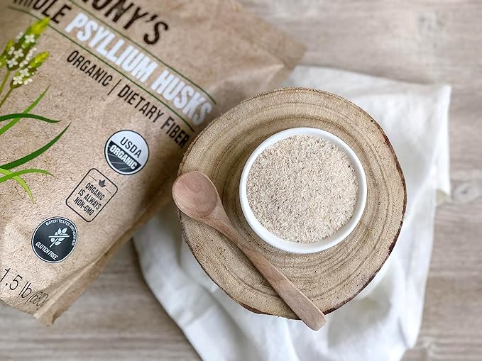 Anthony's Organic Whole Psyllium Husks, 1.5