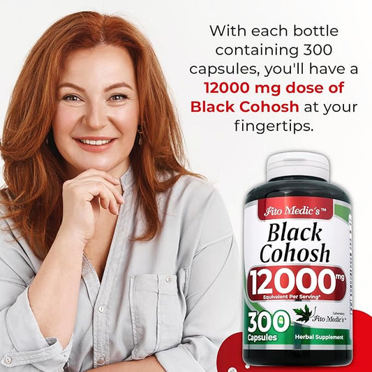 Lab | black cohosh |300 Capsules |12000 mg|
