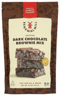 Renewal Mill Dark Chocolate Brownie Mix 18 oz, Gluten-Free, Vegan, Non-GMO, Upcycled Ingredients I Easy to Make in One Bowl, Only Requires Oil and Water, Kid-Friendly | Packaging May Vary