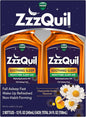 ZzzQuil, Nighttime Sleep Aid Liquid, Soothing 50mg Diphenhydramine No.1 Sleep 24 FL