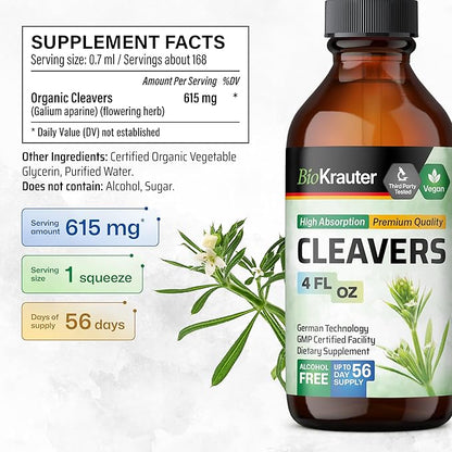 Cleavers Leaf Tincture 4 Fl.Oz.