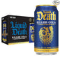 Liquid Death, Killer Cola, Soda-Flavored Sparkling Water, 12-Pack (12oz Cans), Low Calorie & No Artificial Sweeteners