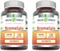 Amazing Formulas Bromelain 500 Mg Tablets Supplement (120 Count 2 Pack)