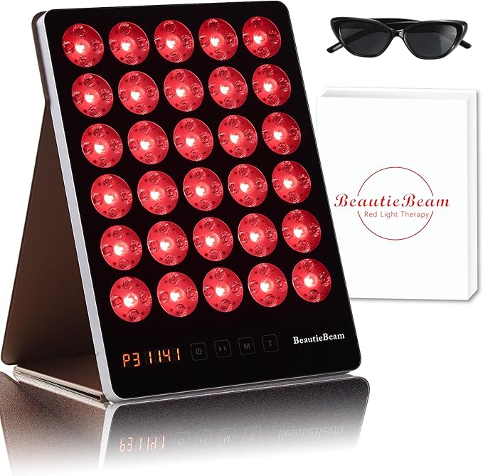 Red Light Therapy for Face,Red Light 660nm&Near Infrared 850nm Red