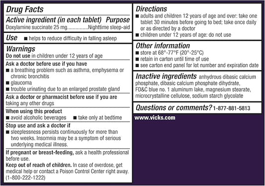 ZzzQuil ULTRA, Sleep Aid, Nighttime Sleep 25 mg 48 Count