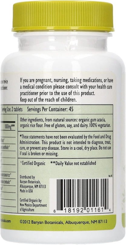 Banyan Botanicals Heart Formula – Organic 90 Tablets
