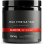 Toniiq 50,000mg 50x Concentrated Milk Thistle Extract 1000mg Per 80% Silymarin 240 Vegetarian