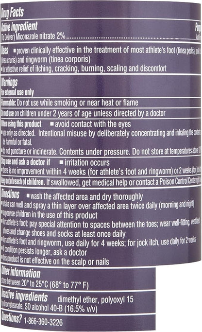 Lotrimin Anti-Fungal Spray Liquid 4.6 oz 2)