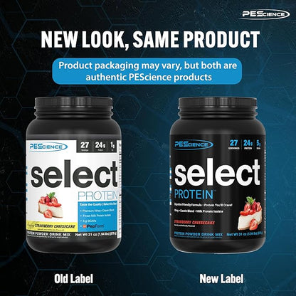 PEScience Select Low Carb Protein Powder, 27 Serving,