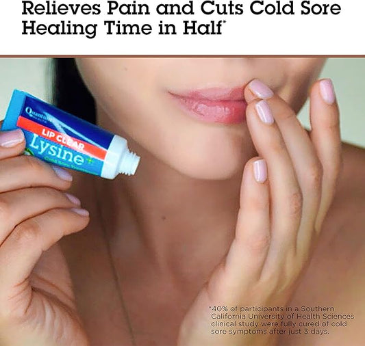 Quantum Health Lip Clear Lysine+ Cold 0.25 Oz 2)