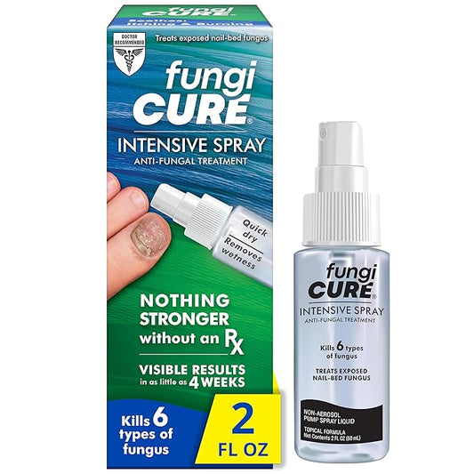 FUNGICURE Intensive Spray, Antifungal Treatment, Kills 6 Types 2 Fl 1)