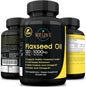 Next Gen U Flaxseed Oil w/Omega 3, 6, 6, 9, 9, Cold 1000 mg 120 Vegan