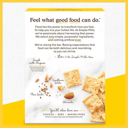 Simple Mills Almond Flour Crackers, Family 7 Ounce 2)