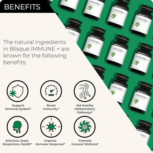 Blisque – Natural Immune Support Supplement 90 Capsules
