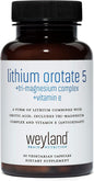 Lithium Orotate 5mg + Tri-Magnesium Threonate, 60 Vegetarian