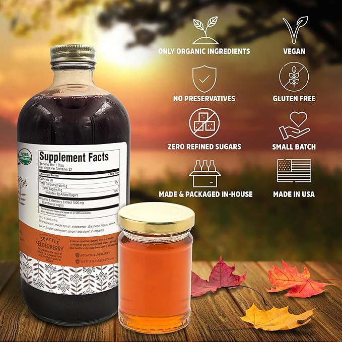 Syrup with Maple Syrup – Delicious, 16oz