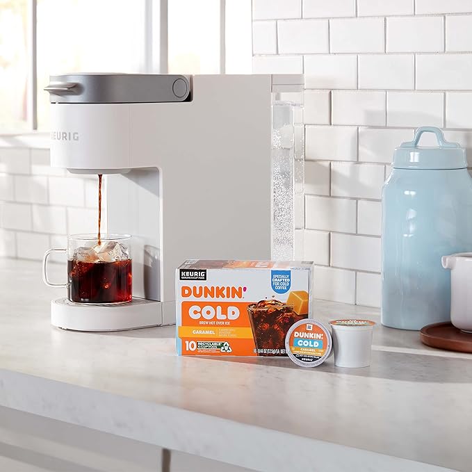 Dunkin' Cold Caramel Flavored Coffee, 60 Keurig K-Cup Pods