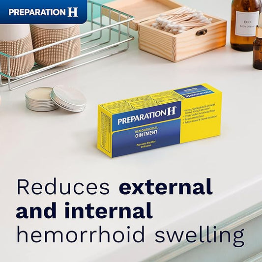 PREPARATION H Hemorrhoid Symptom Treatment Ointment, (2.0 Ounce)