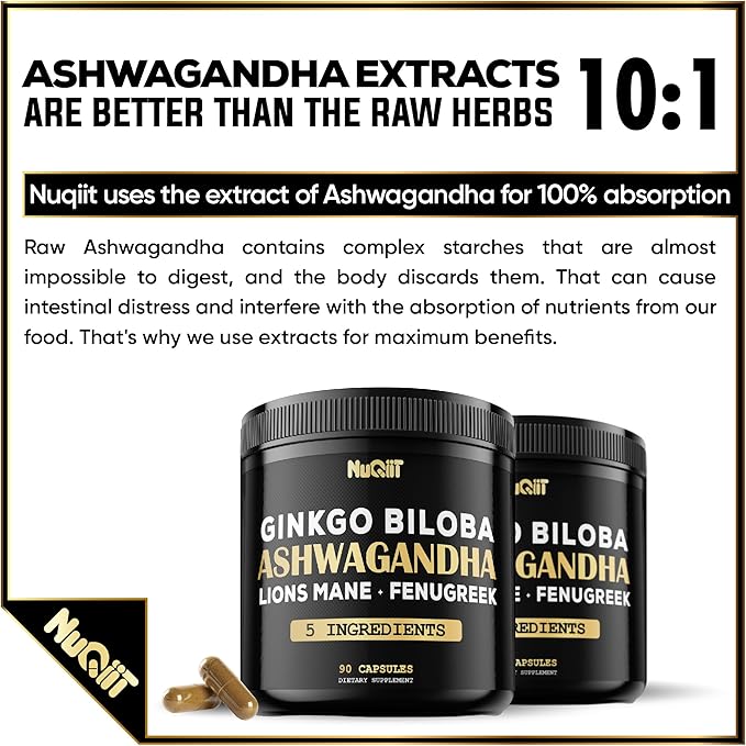 Ashwangdha Capsules 4000mg Fenugreek Seed 2000mg 2000mg & 90 Vegan