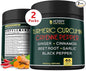 2 Packs Turmeric Curcumin with Cayenne 7in1 Supplement