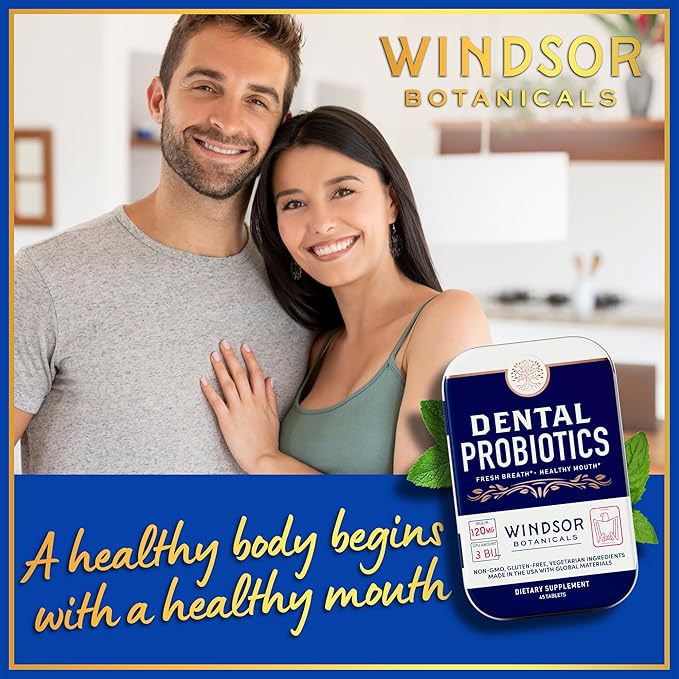 Dental Probiotics for Teeth and Gums 3BN CFU 45 Chewable
