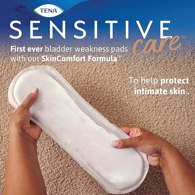 TENA Sensitive Care Maximum Pads, Regular 56 count