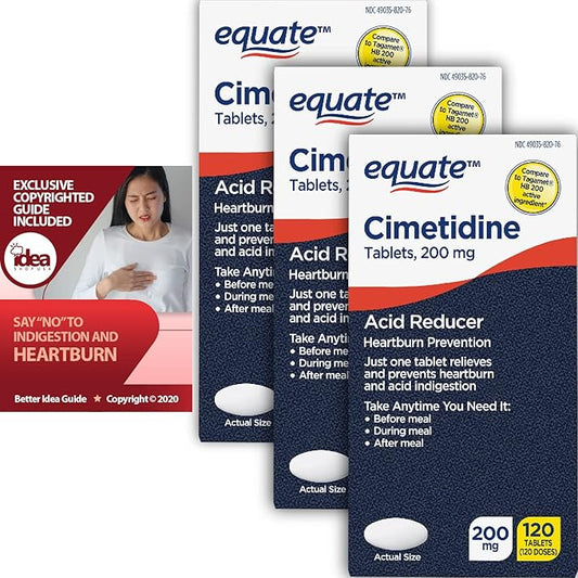Cimetidine 200 mg (360 ct 3 Pack)