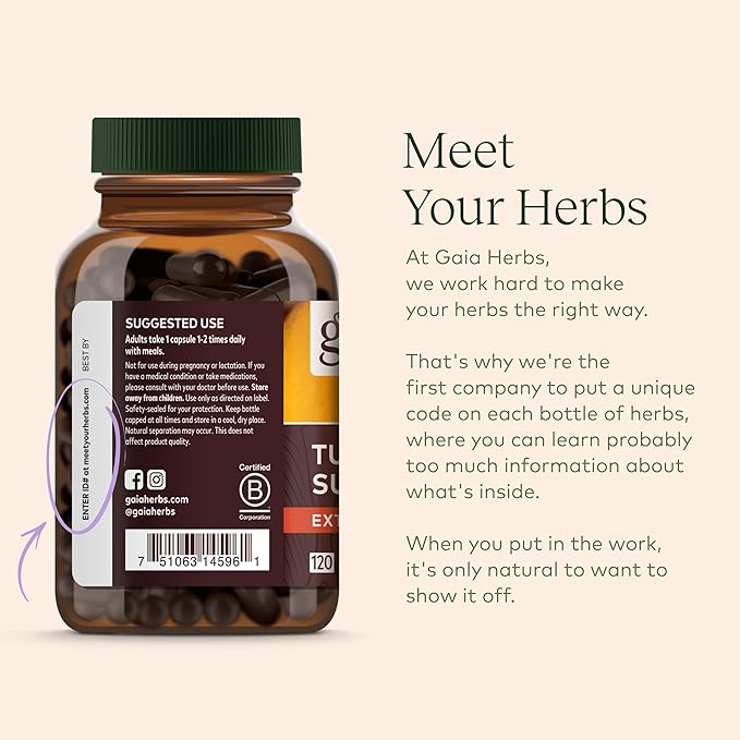 Gaia Herbs Mental Alertness 60 Vegan (15-Day Supply)