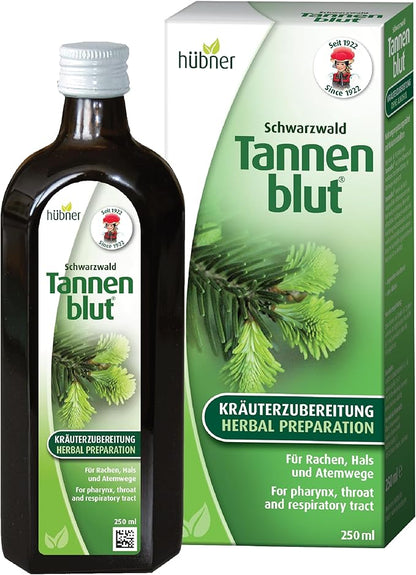 Tannenblut Herbal Preparation, Honey Cough Syrup 250 ml