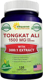 aSquared Nutrition Tongkat Ali 1500mg 120 Capsules