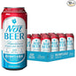 Not Beer American Sparkling Water, Red White & Blue, 99.9% Pure, Mineral & Electrolyte Blend, Carbonated Soda Water, Made in America, 16 Oz Tallboy Cans, 12 Pack