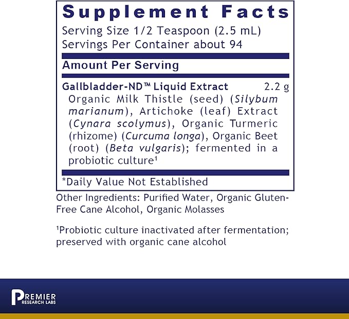 Premier Research Labs Fermented Gallbladder-ND 8 fl