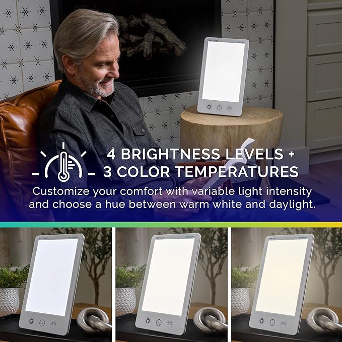 Verilux HappyLight Luxe 10,000 Lux,