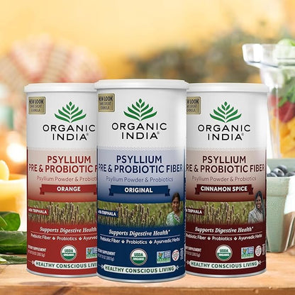ORGANIC INDIA Psyllium Husk Pre & 10 Oz