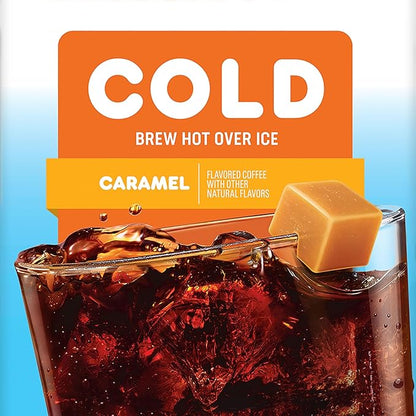 Dunkin' Cold Caramel Flavored Coffee, 60 Keurig K-Cup Pods