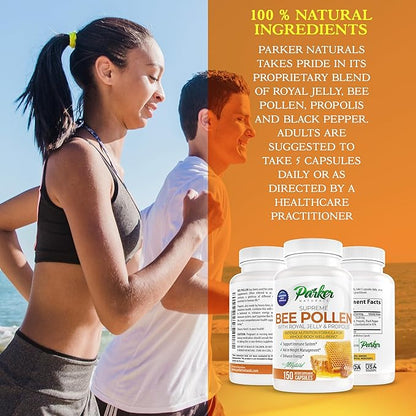 Best Bee Pollen, Royal Jelly, Propolis 150 Vegetarian