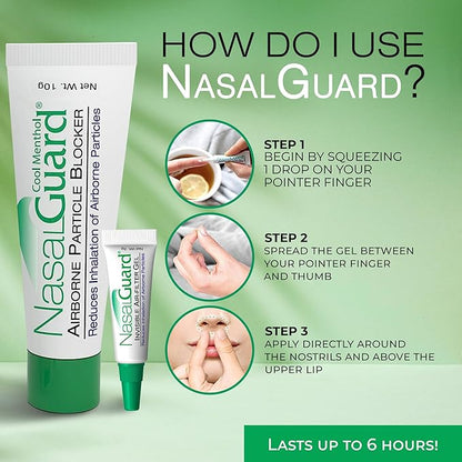 Airborne Particle Blocker Gel 150 Applications 1)
