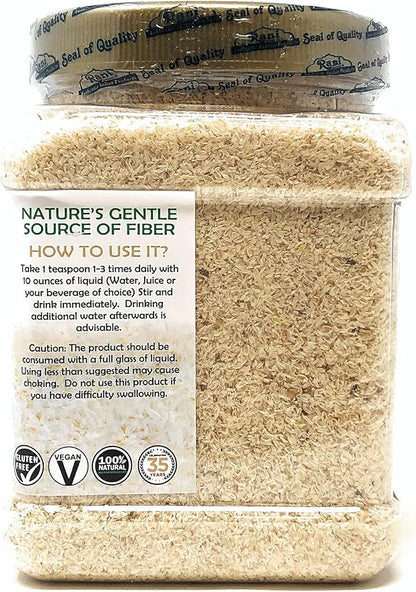 Rani Organics Psyllium Whole Husk Powder 9.8oz (280g) (280g) PET
