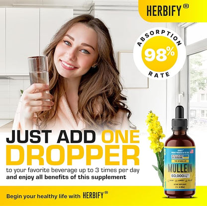 HERBIFY Mullein Drops 2 Oz