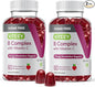 Vitamin B Complex Gummies with Vitamin B6, B12, B12, Folic